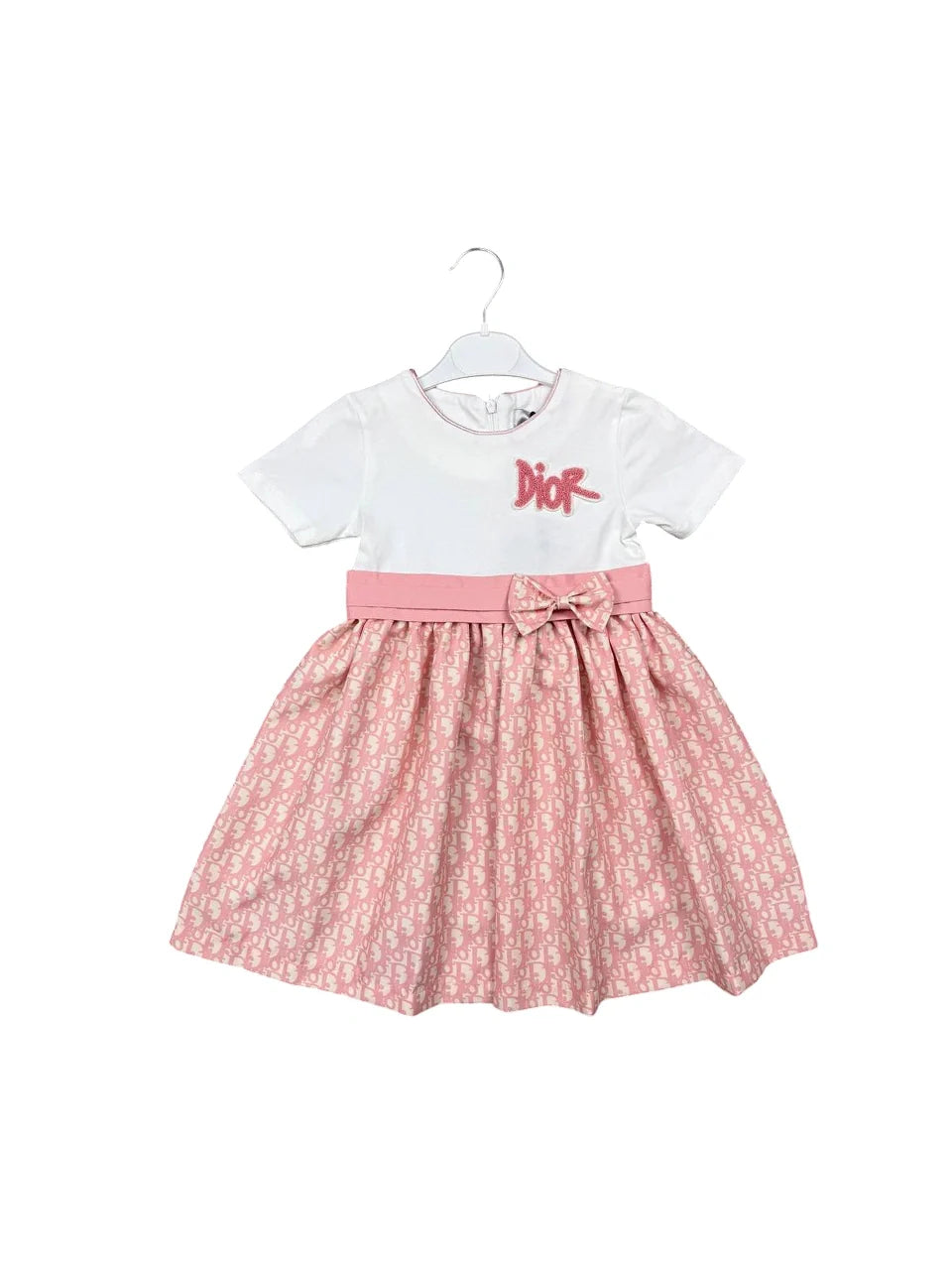 Šaty pre dievčatko - Dior v ružovej farbe