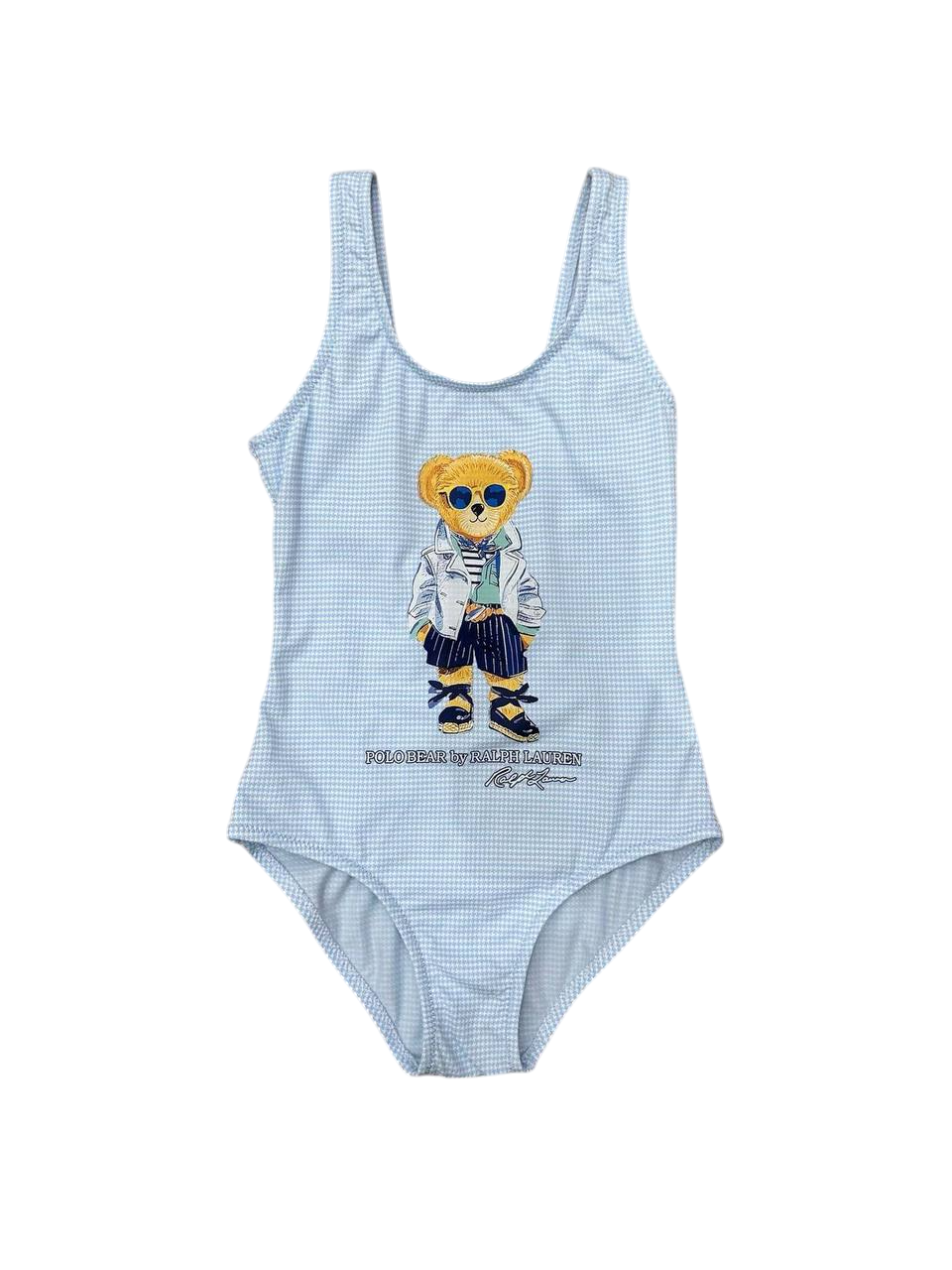 Dievčenské plavky - Polo medvedík