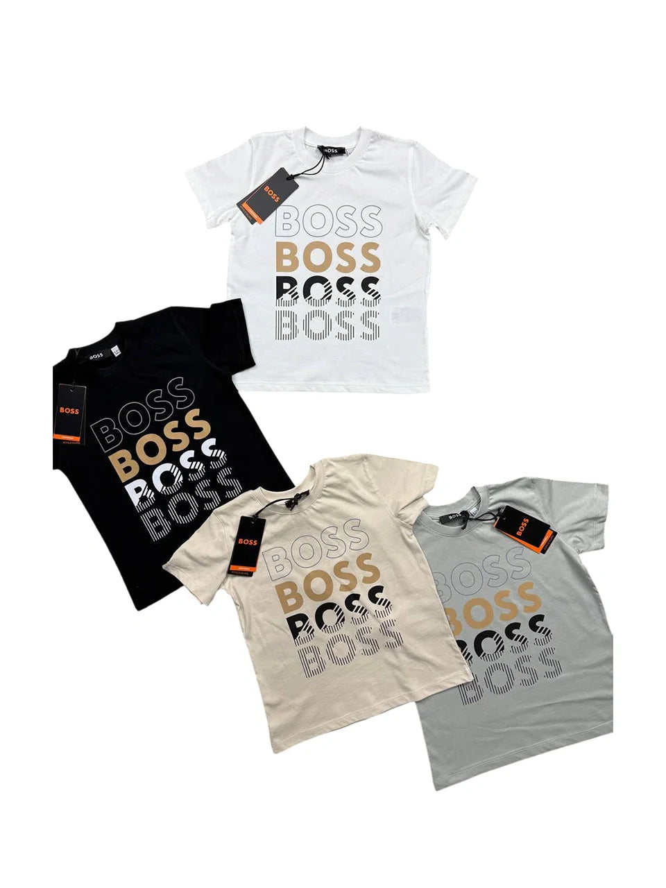 Chlapčenské tričko - logo Hugo Boss
