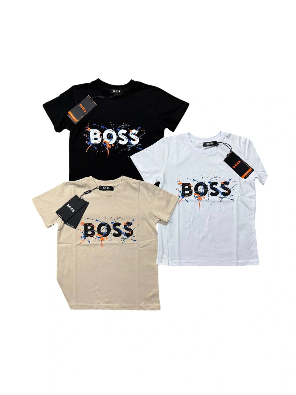 Chlapčenské tričko - Hugo Boss Paint