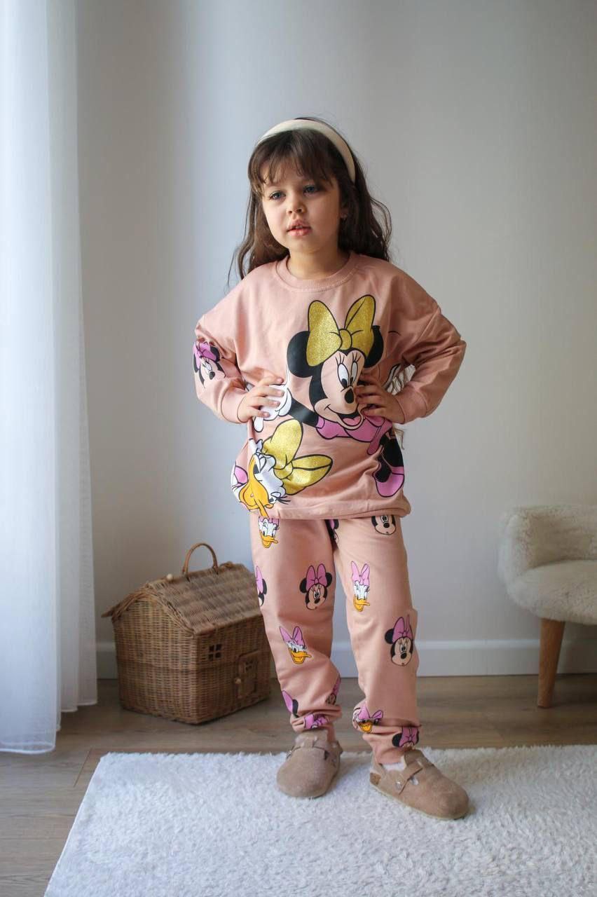 Sada pre dievčatá - Minnie a kamarátky v ružovej