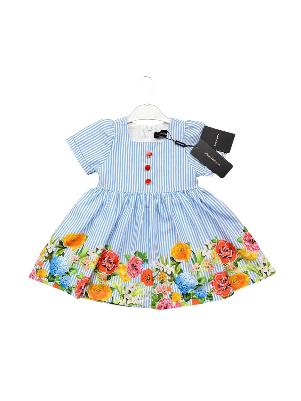 Šaty pre dievčatko - Kvetinová záhrada Dolce &amp; Gabanna