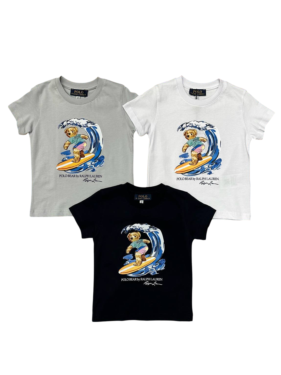 Chlapčenské tričko - Polo Bear surfer