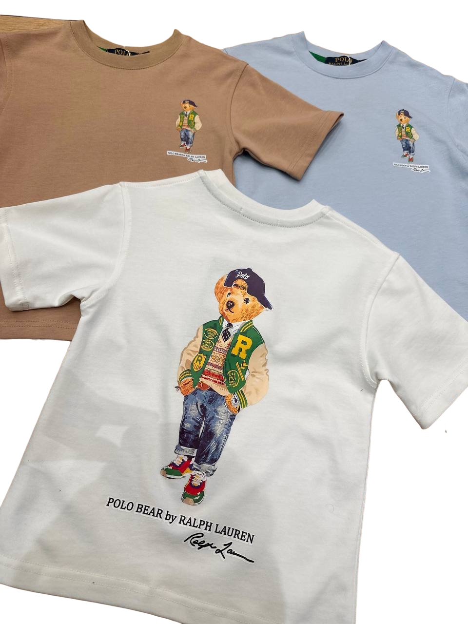 Chlapčenské tričko - Polo Bear - modré