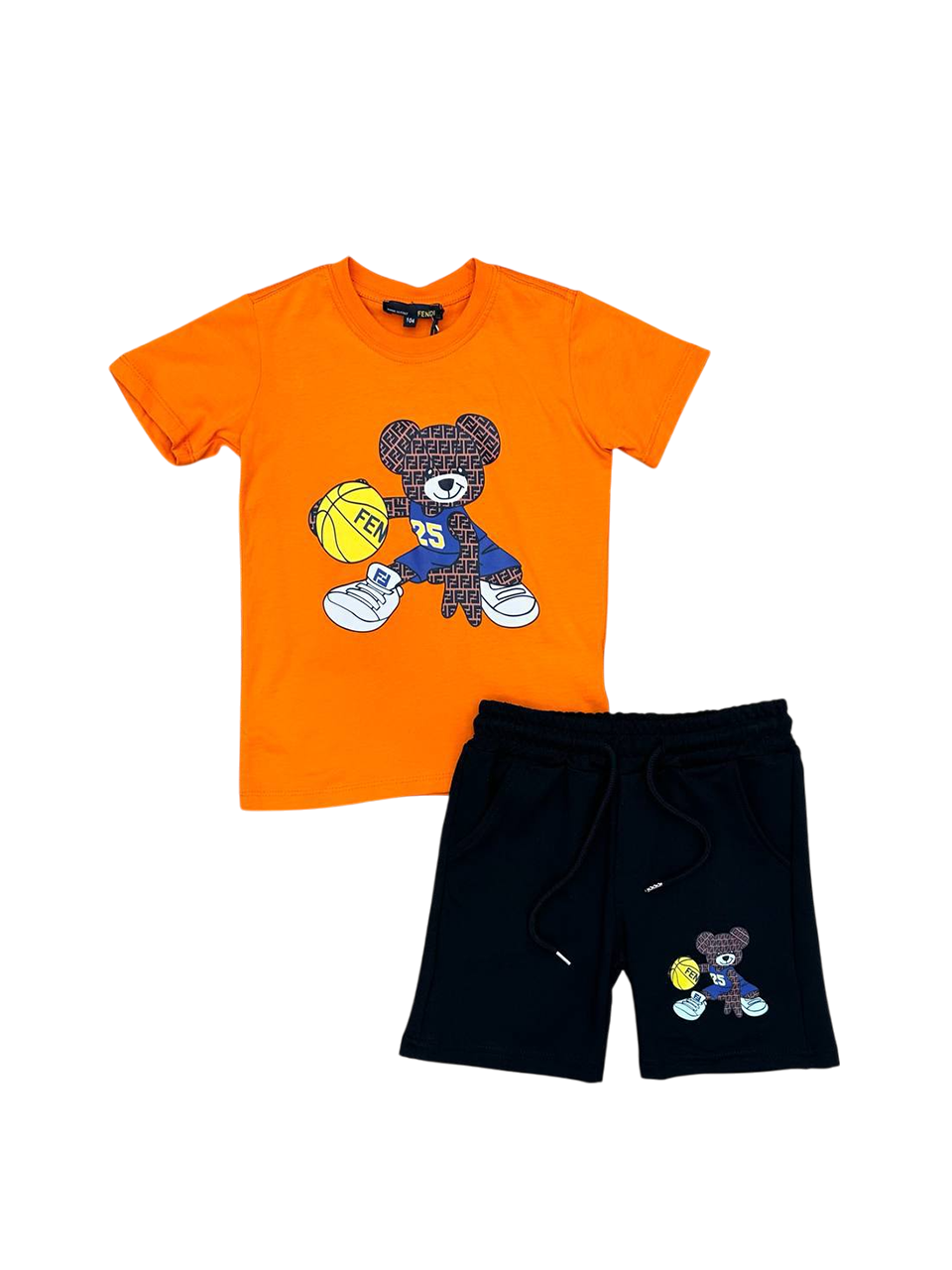 Chlapčenská súprava - basketbalová loptička Fendi