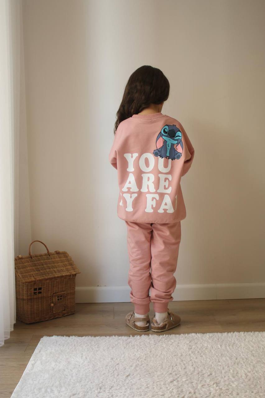 Sada pre dievčatko - Steh v ružovej