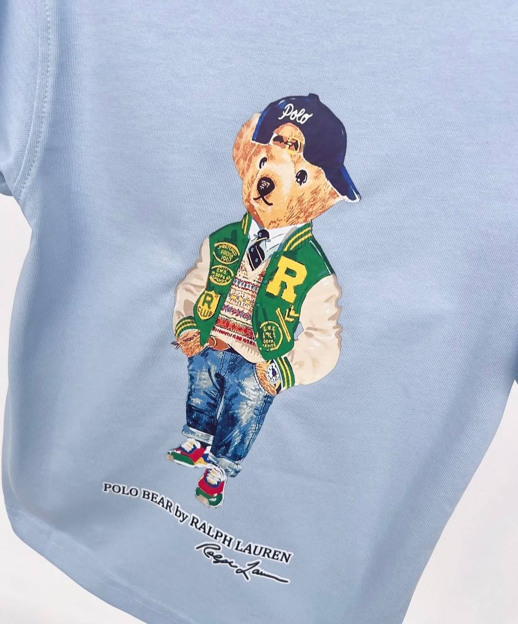 Chlapčenské tričko - Polo Bear - modré